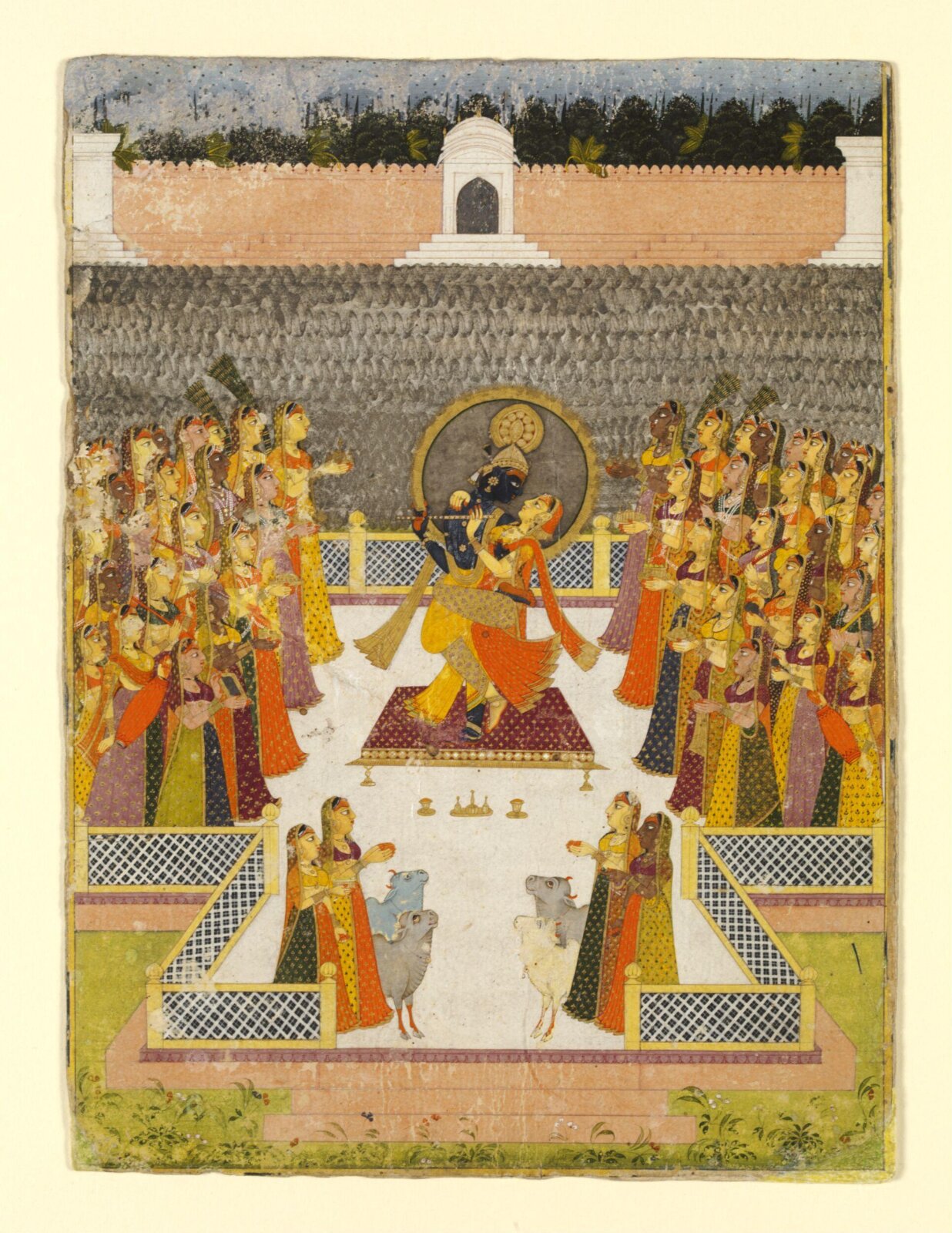 Radha and Krishna, ca. 1770 - ca. 1780