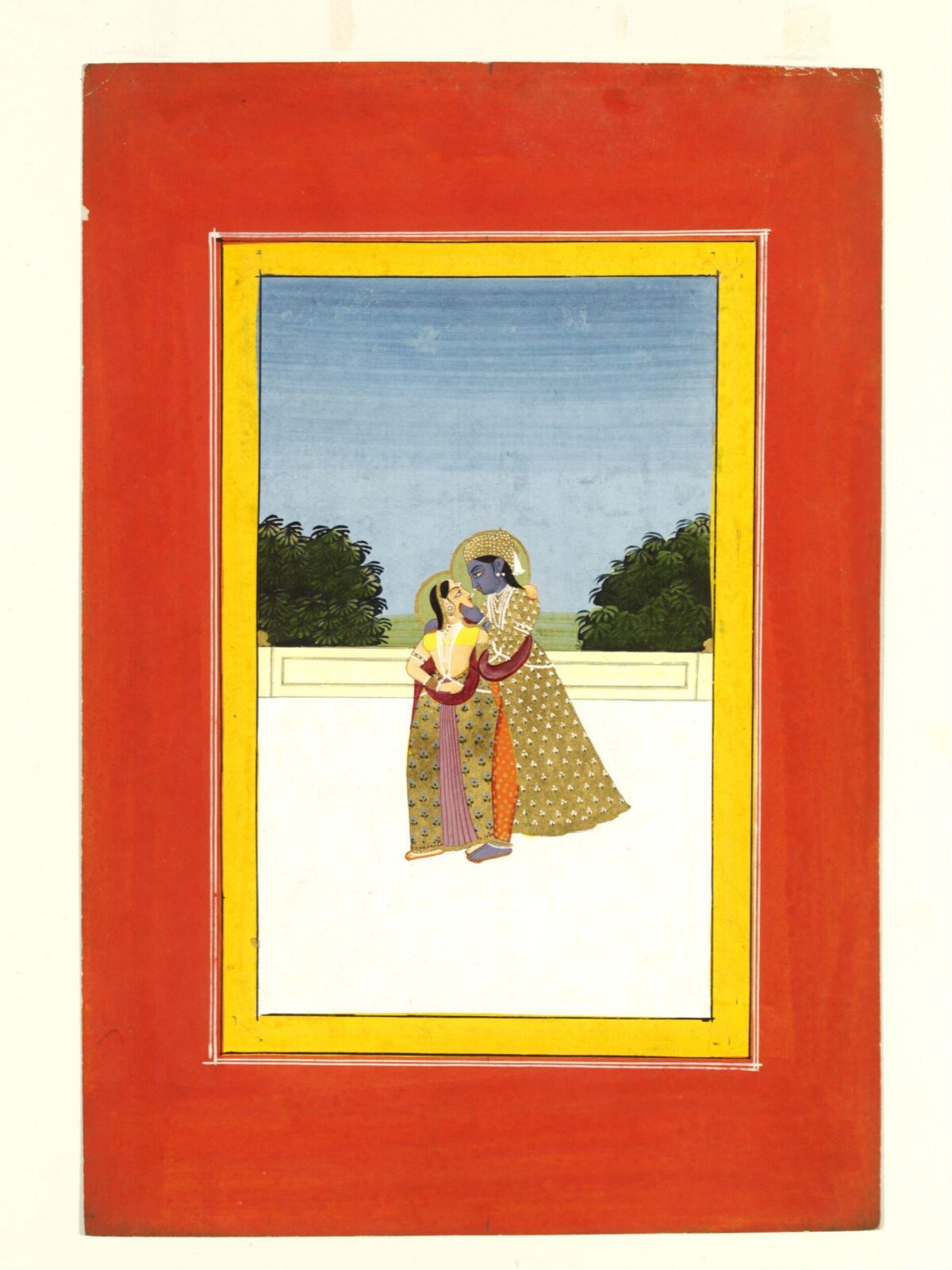 Krishna and Radha, 19th century