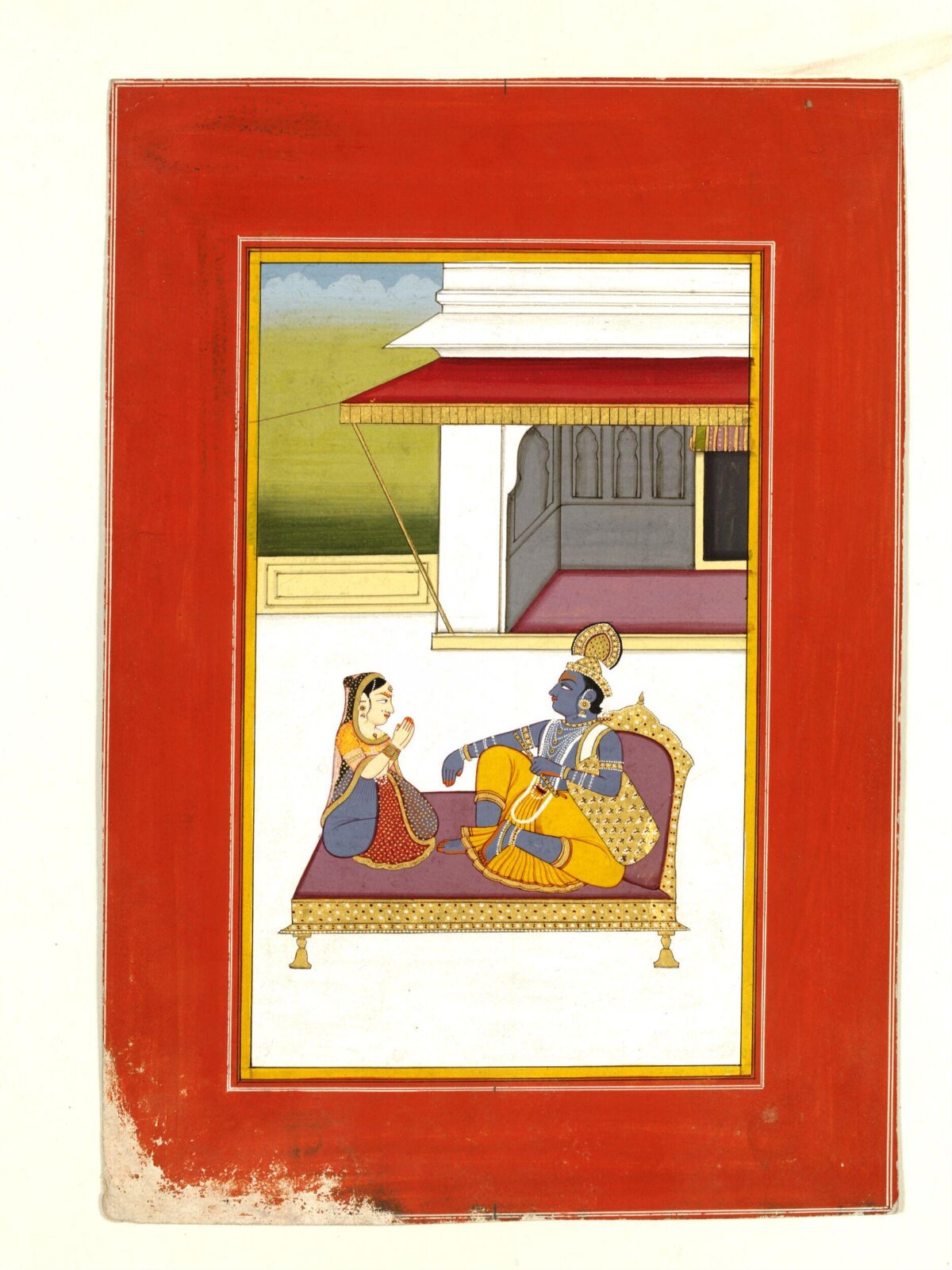 Radha and Krishna, 19th century