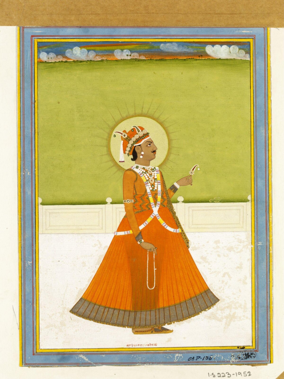 Raja Pratap Singh, ca. 1800