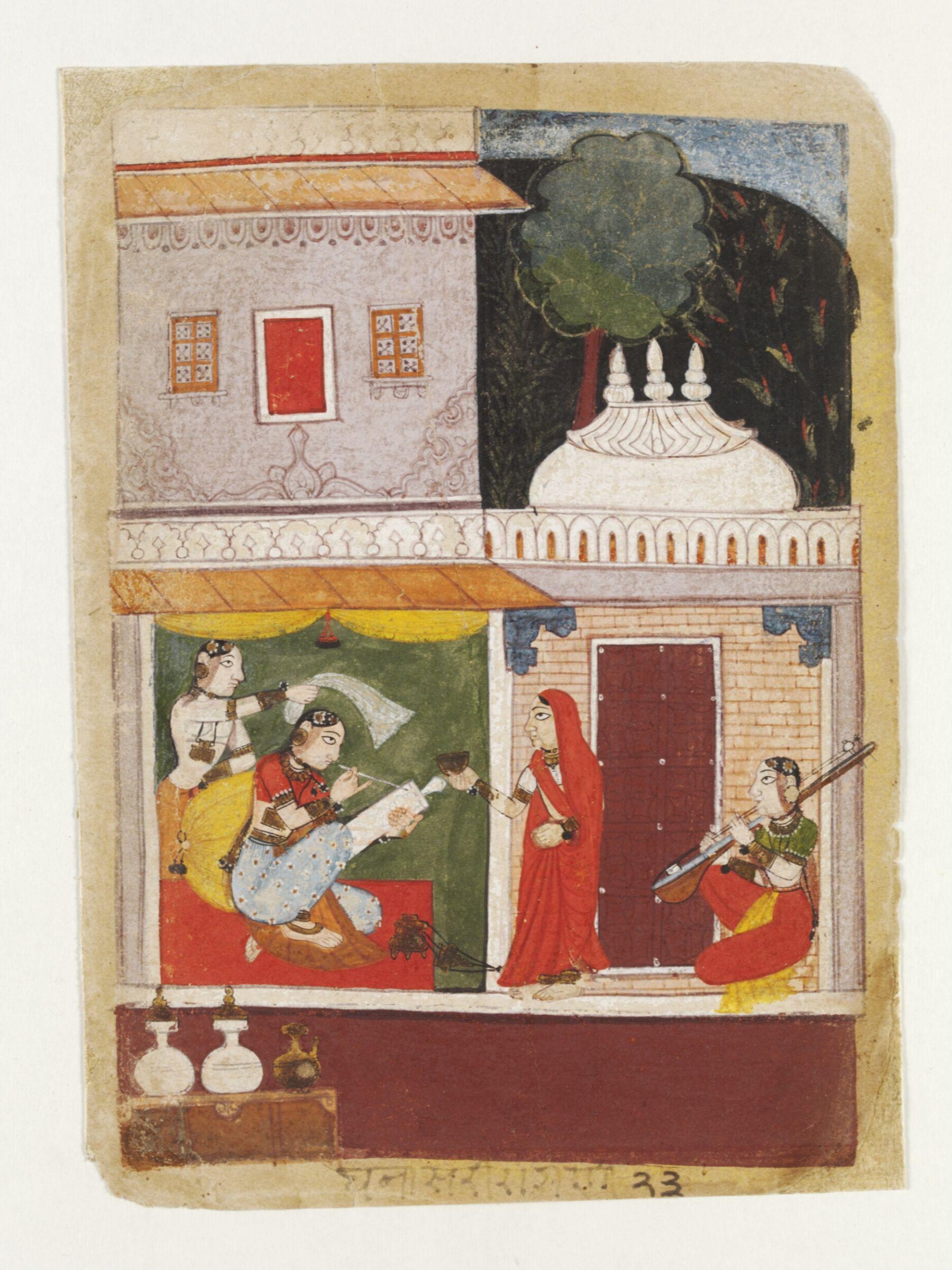 Dhanasri Ragini, early 17th century