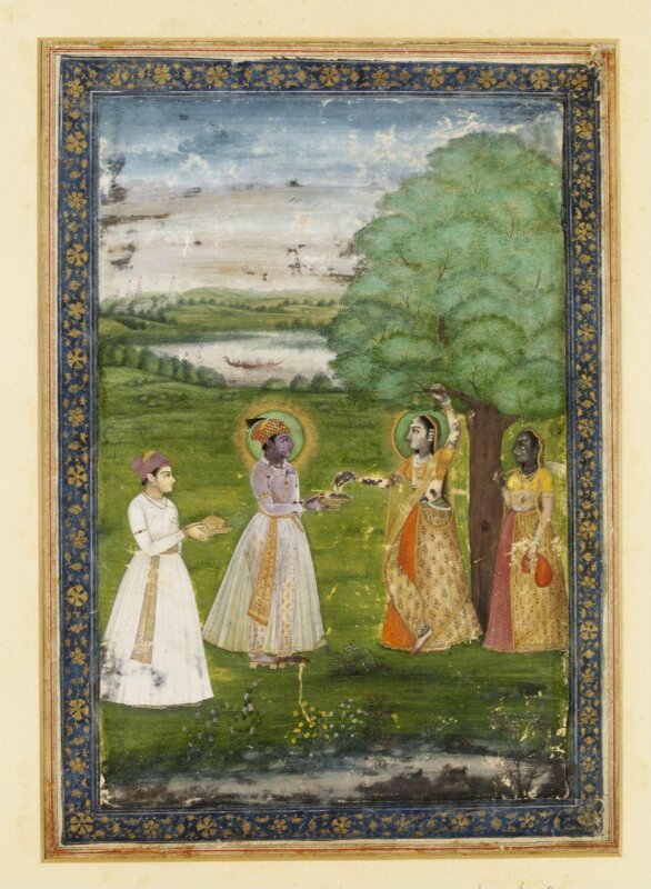 Krishna and Radha