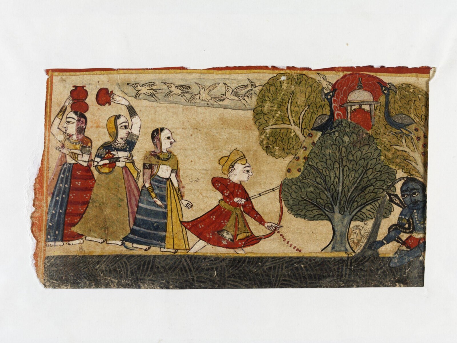 Kamadeva and Shiva, 18th century