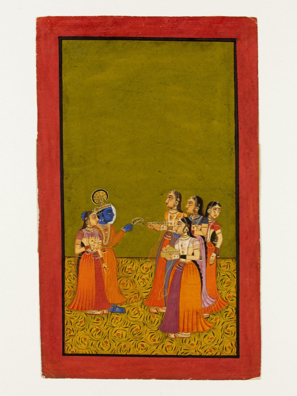 Radha and Krishna, ca. 1780