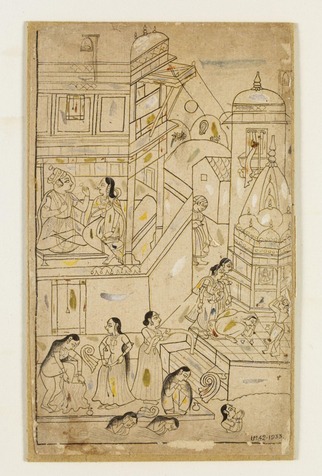 Radha and Krishna, ca. 1760