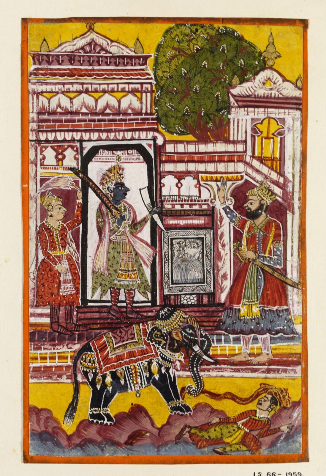 Kanhra Ragini, late 18th century