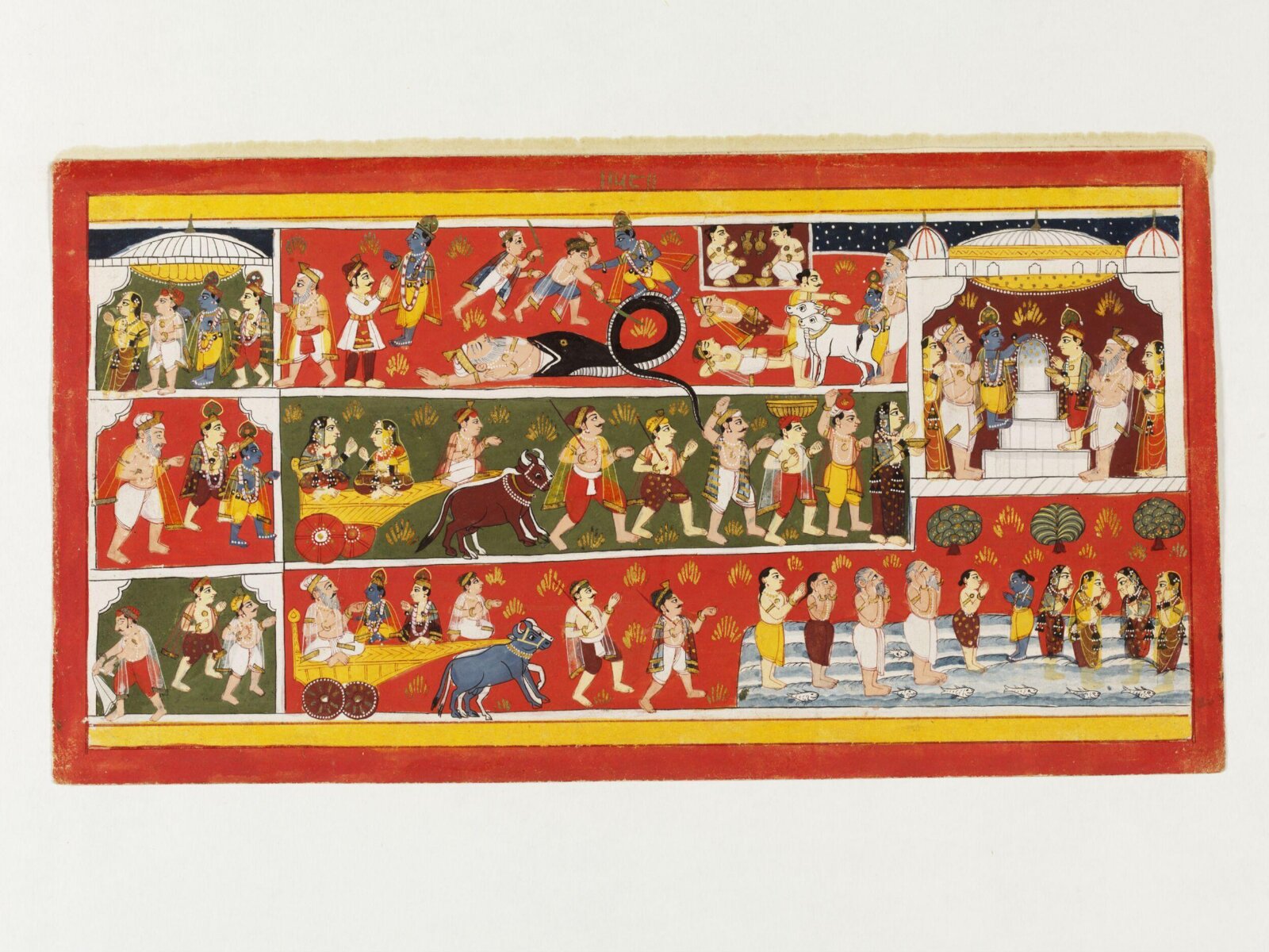 Krishna and Nanda, ca. 1730