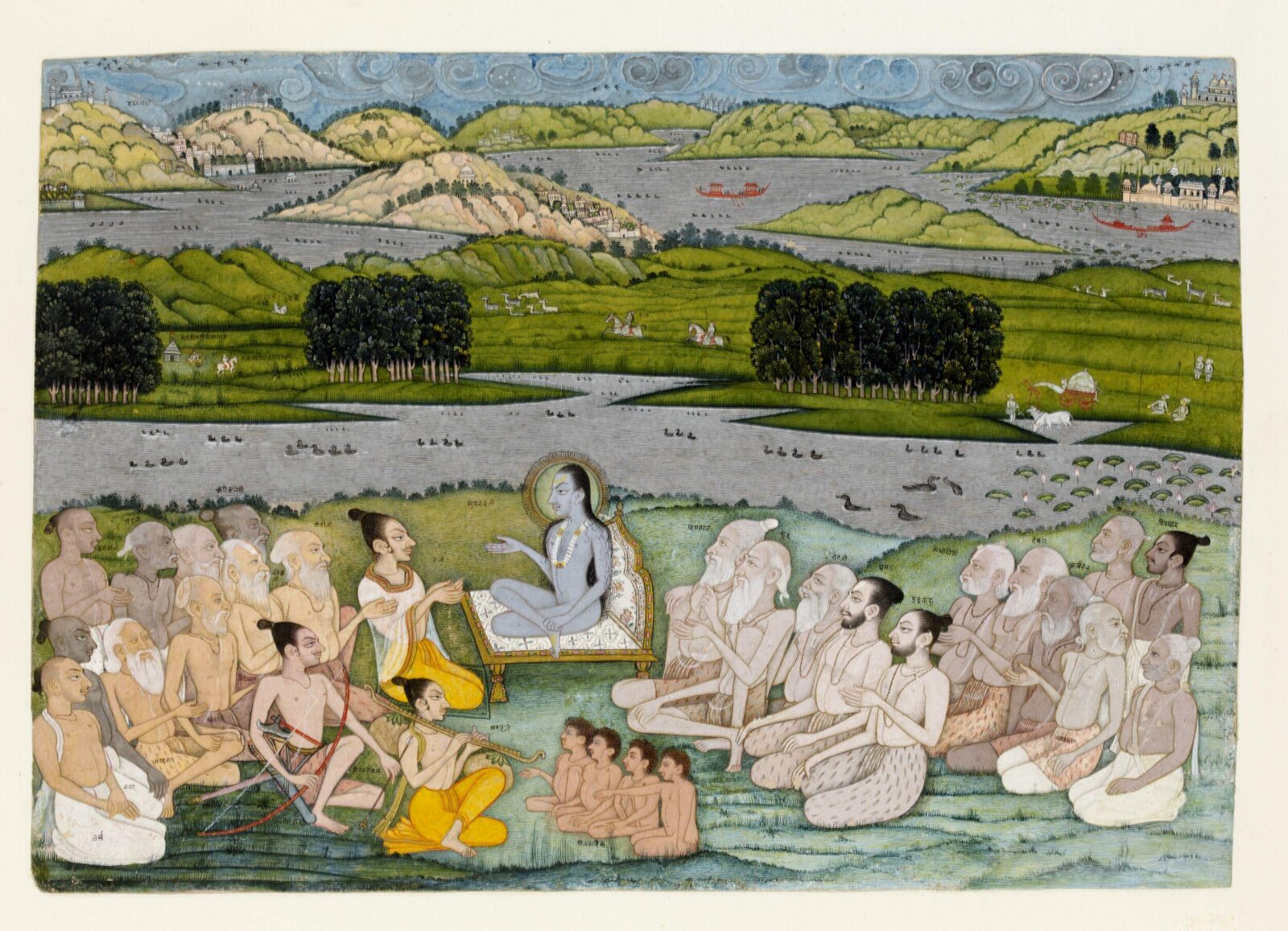 Sukhdev and King Parikshit, ca. 1780