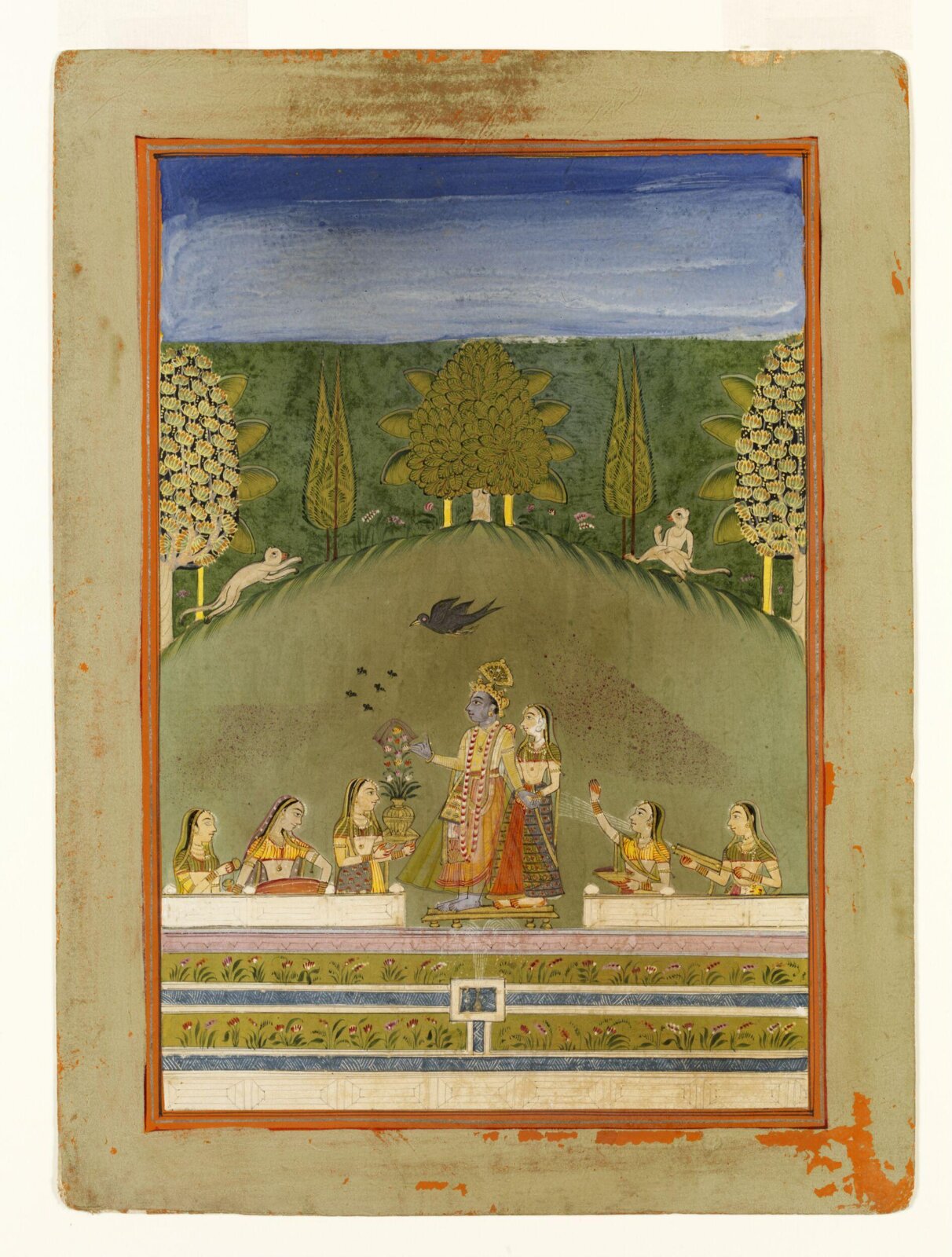 Vasant Ragini, ca. 1710