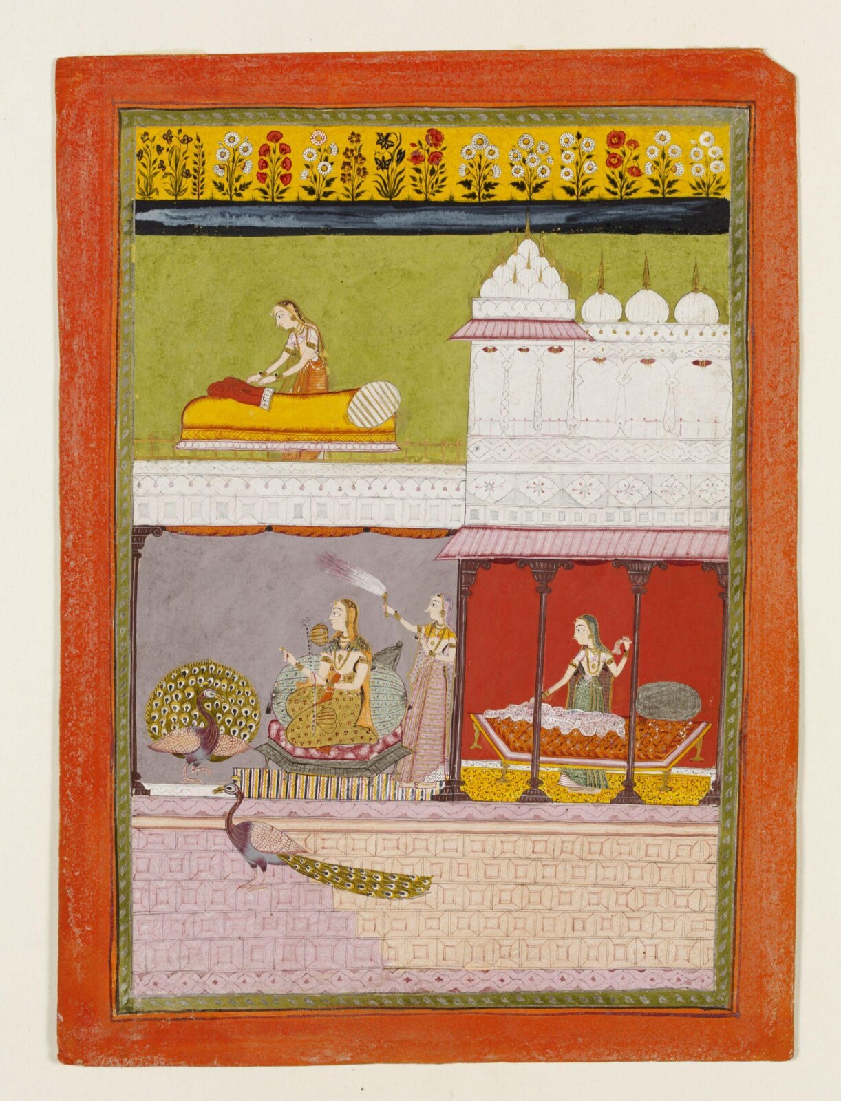 Gujari ragini, ca. 1680