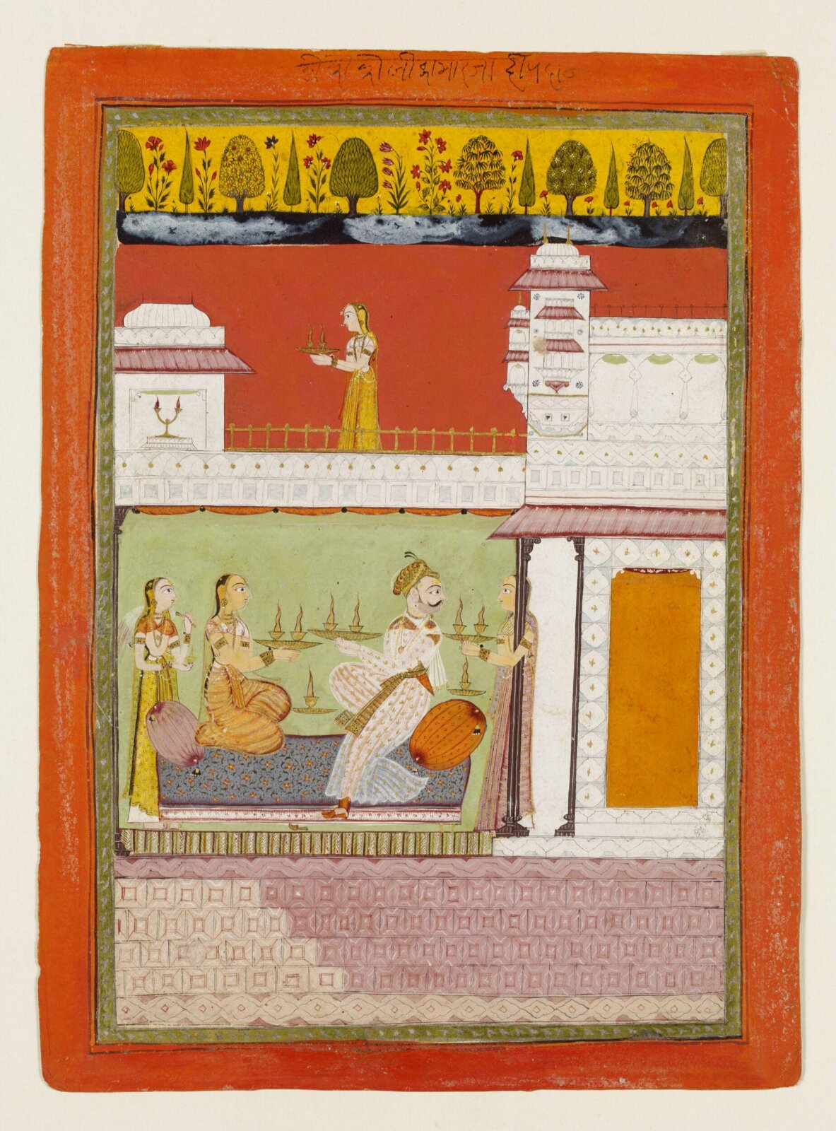Dipak ragini, ca. 1680
