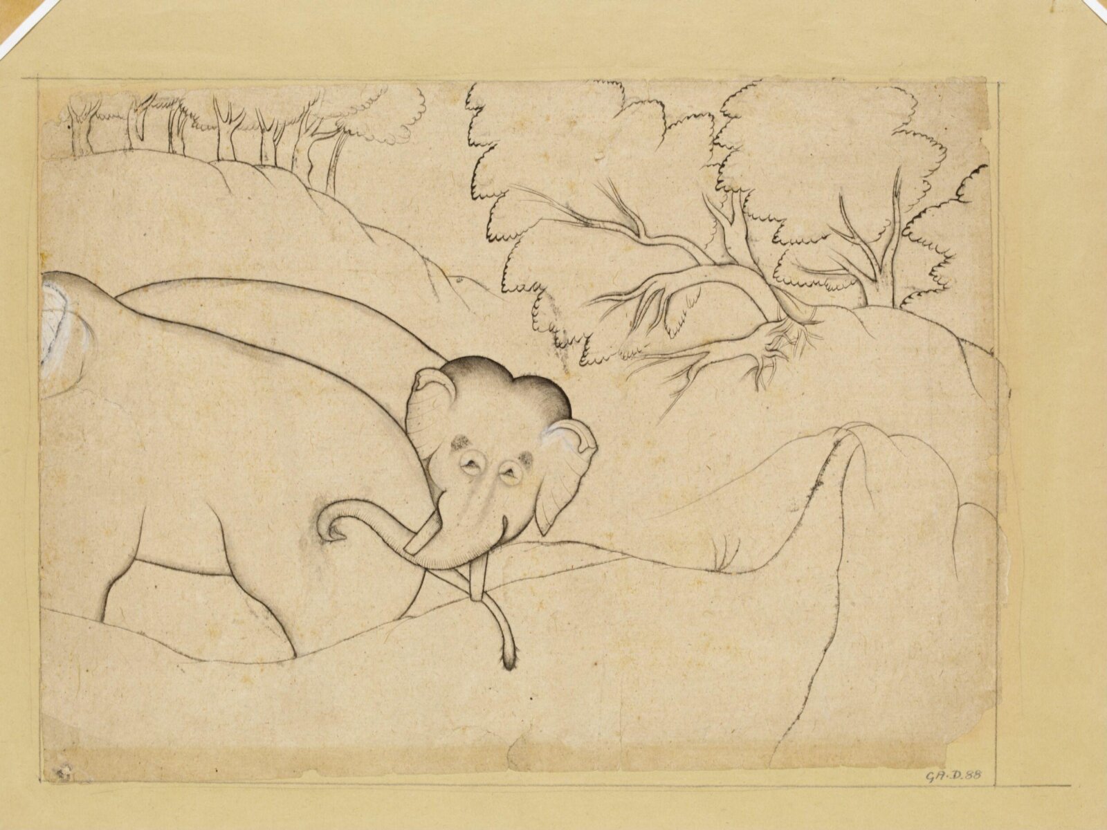 Drawing, ca. 1780