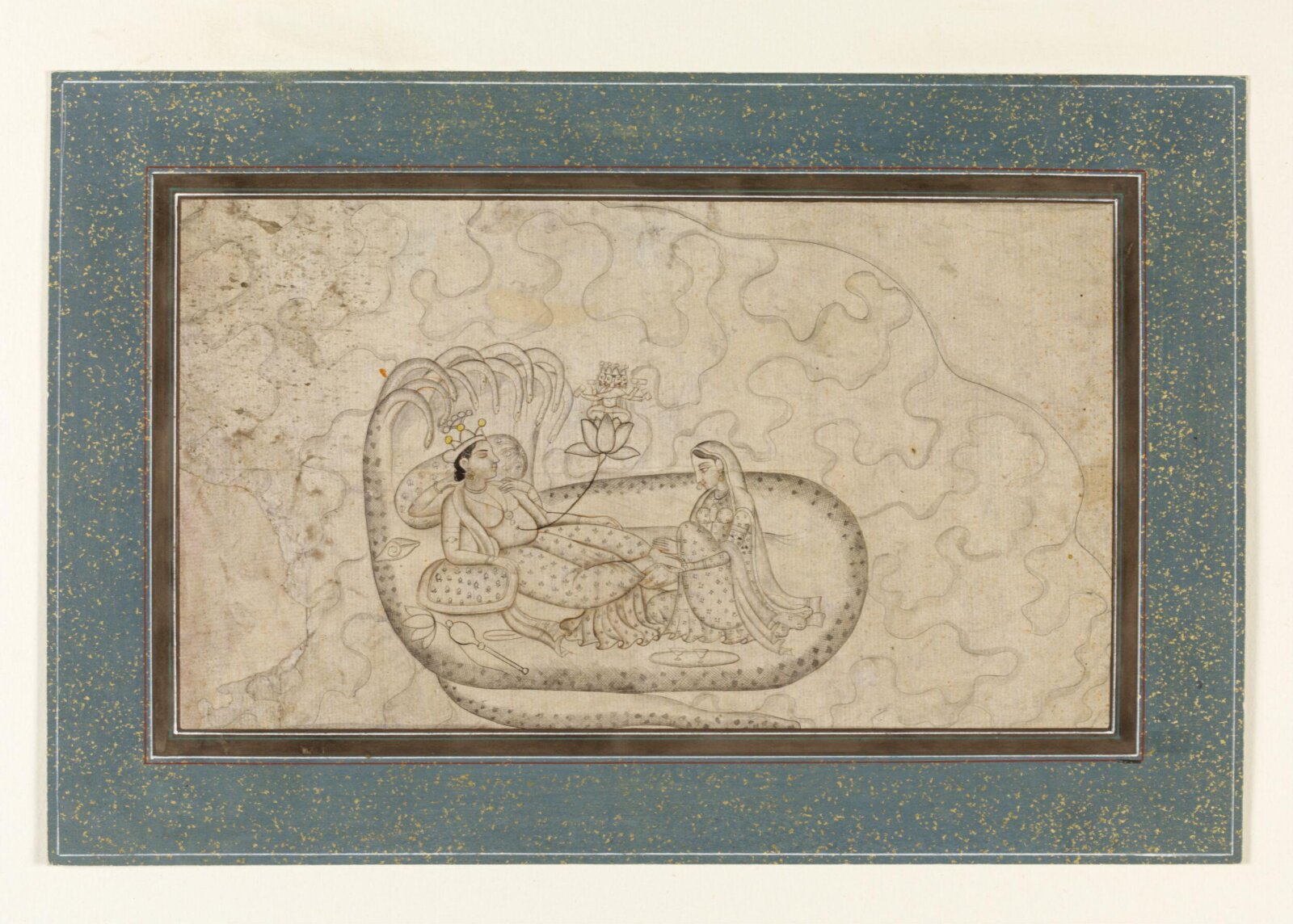 Vishnu, Ananta, Brahma and Lakshmi, 19th century