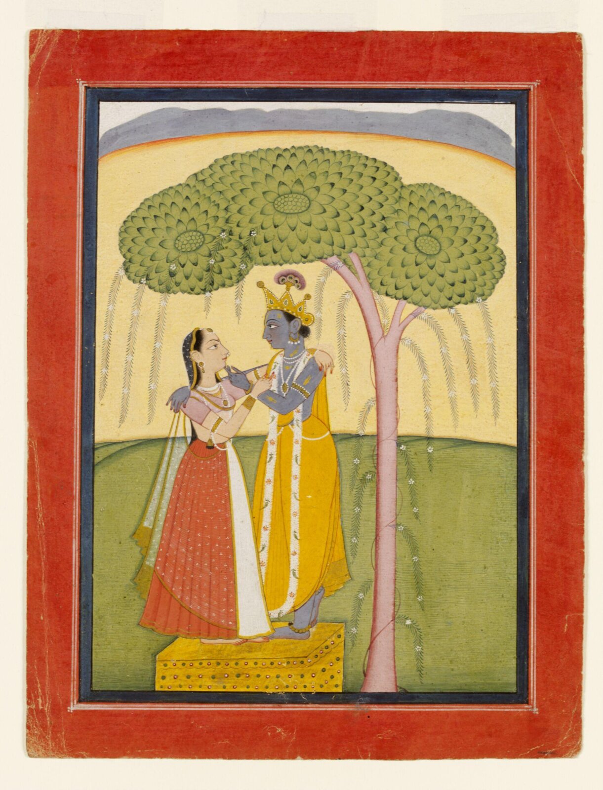 Radha and Krishna, ca. 1740