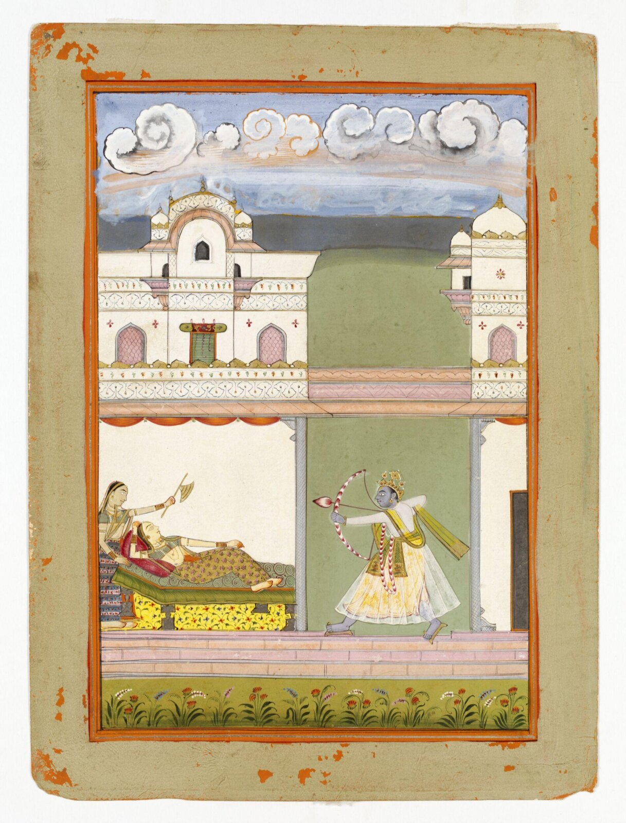 Vibhasa Ragini, ca. 1710