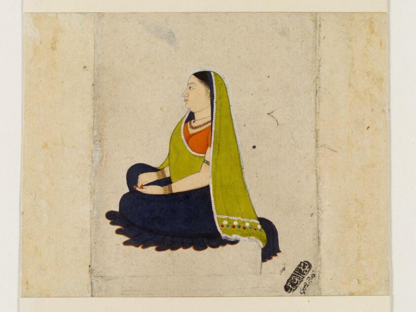 Ladvai Sketch (ca. 1750 - ca. 1755) by Nainsukh