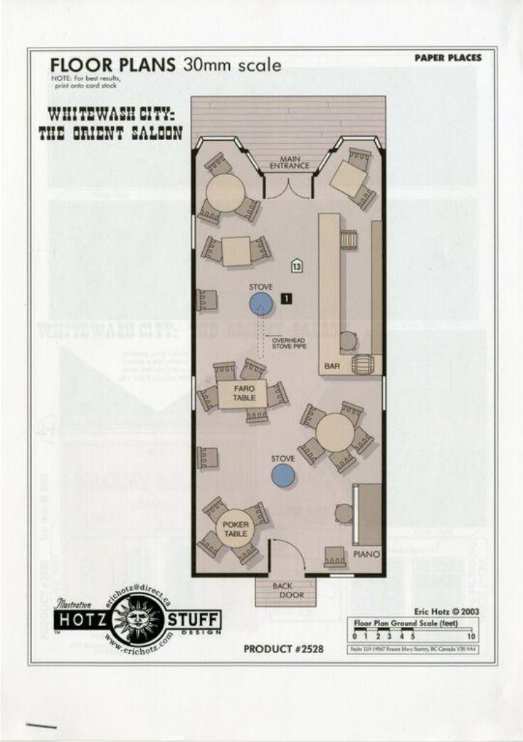 Whitewash City: The Orient SAloon top image