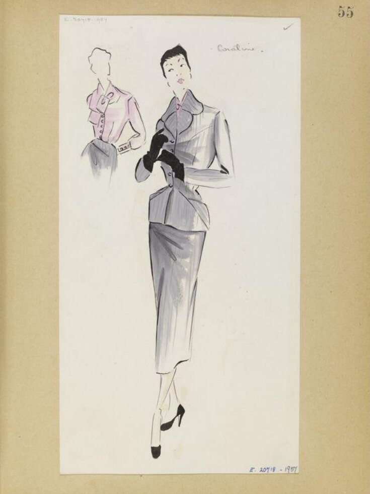 Hiver, 1953-54, Été, 1954, Robes d'Après-midi, Manteaux, Tailleurs, Robes de Soir. top image