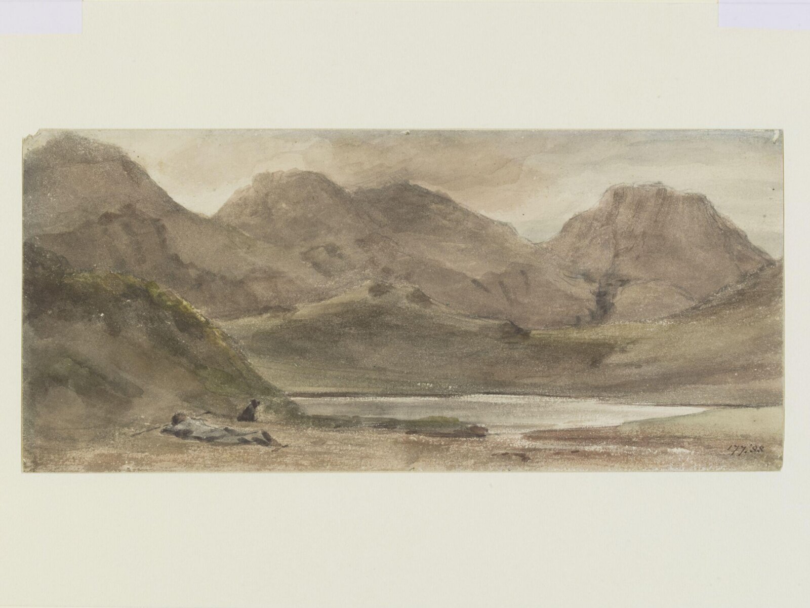 Sty Head Tarn, Borrowdale, John Constable, 12 October 1806
