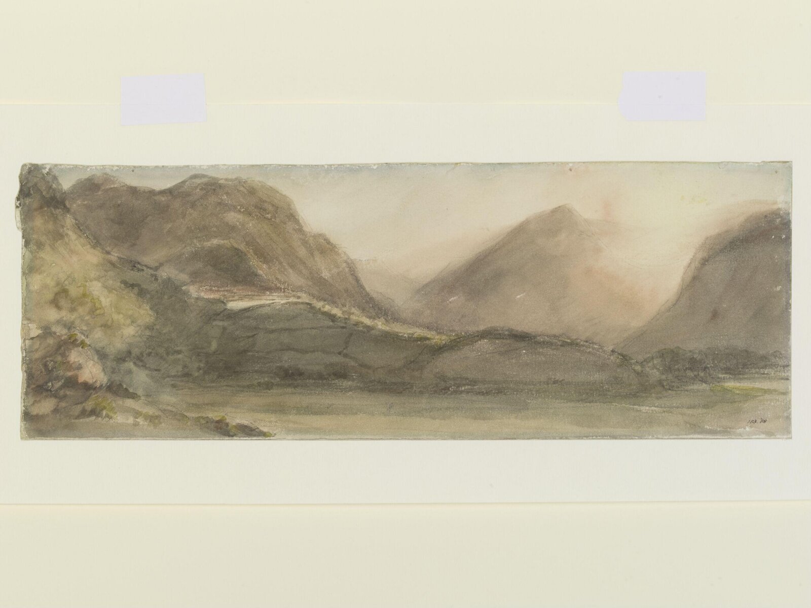 View in Borrowdale., John Constable, 13 October 1806