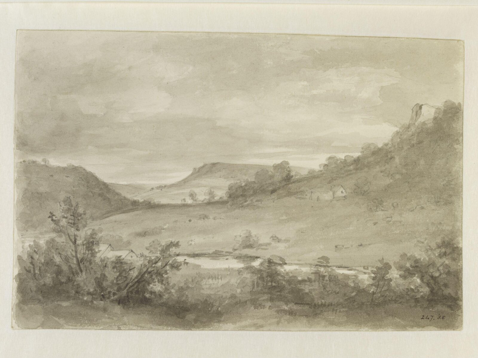 Matlock High Tor, Constable, August 1801