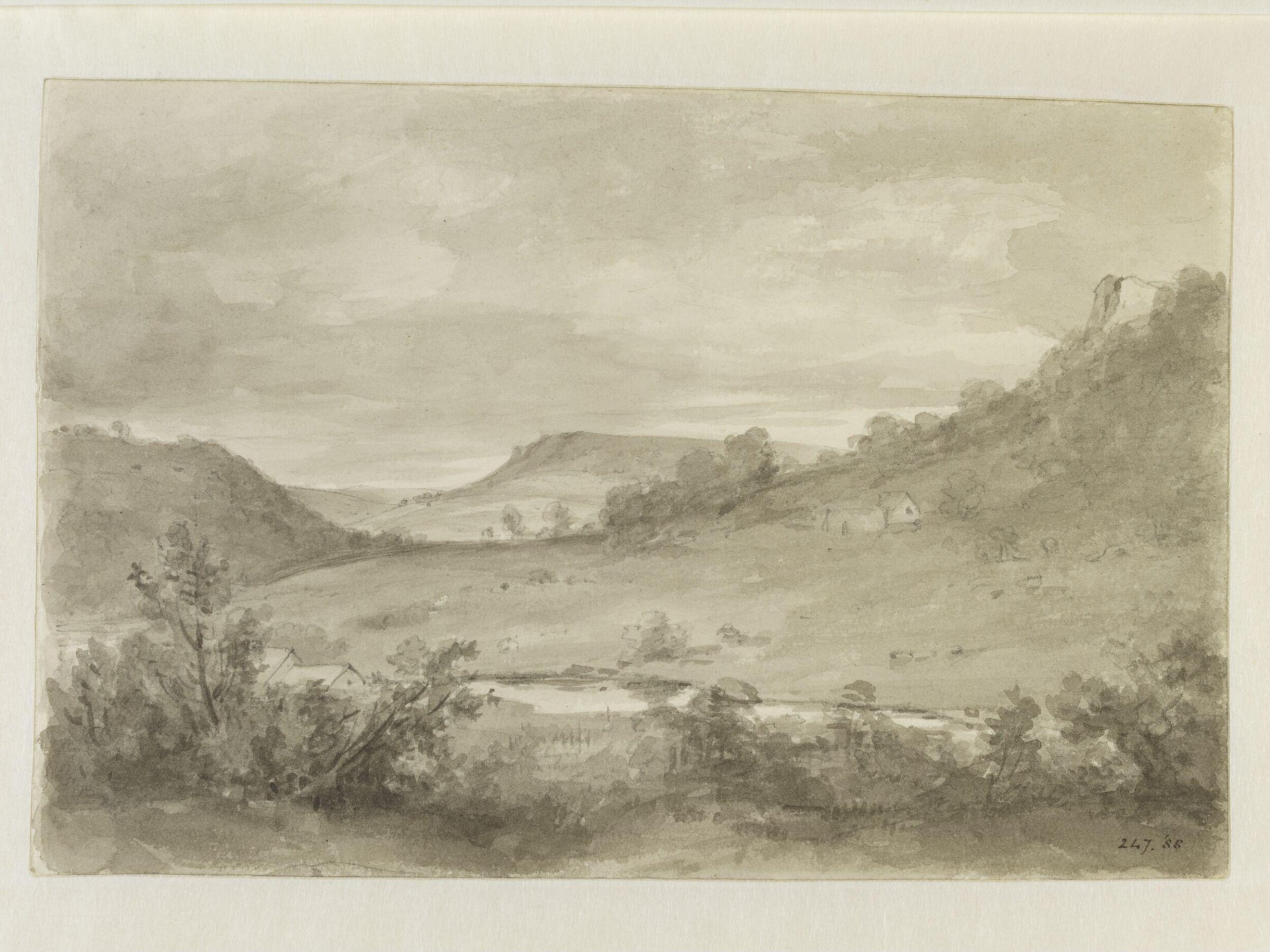 Matlock High Tor, Constable, август 1801