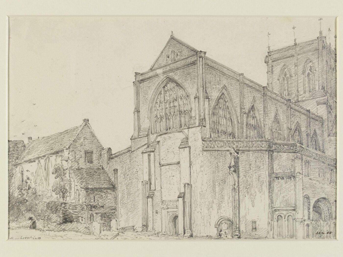 Constable, John (RA), The Abbey Church, Sherborne