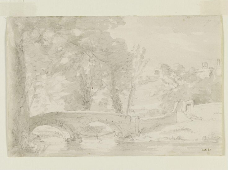 Bridge with trees and buildings, at Haddon top image