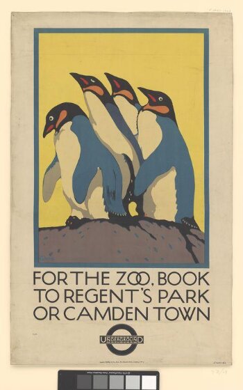 For the Zoo, Book to Regent's Park or Camden Town