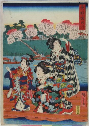The Sumida River in the Eastern Capital | Utagawa Hiroshige