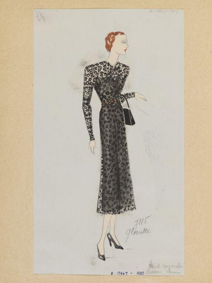 Hiver 1937-38, Été, 1938, Robes d'Après-midi et Tea Gowns top image