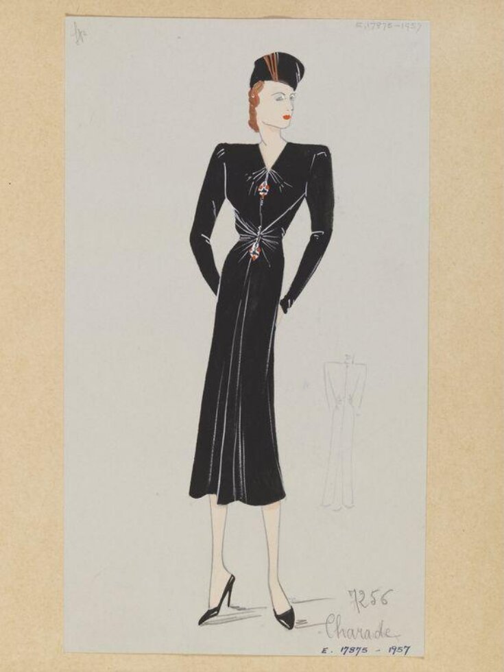 Hiver 1937-38, Été, 1938, Robes d'Après-midi et Tea Gowns | V&A Explore ...