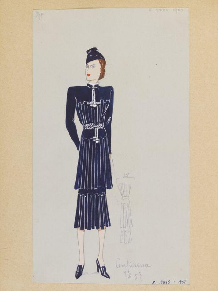 Hiver 1937-38, Été, 1938, Robes d'Après-midi et Tea Gowns | V&A Explore ...