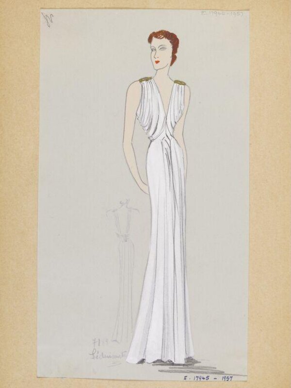 Hiver 1937-38, t, 1938, Robes du Soir | V&A Explore The Collections