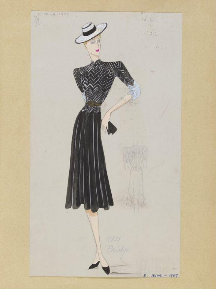 Hiver 1938-39, Été, 1939, Robes d'Après-midi et Tea Gowns top image