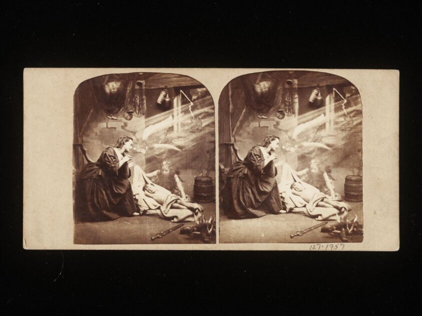 The Angel's Whisper (c. 1860) de Friedrich Rottmann