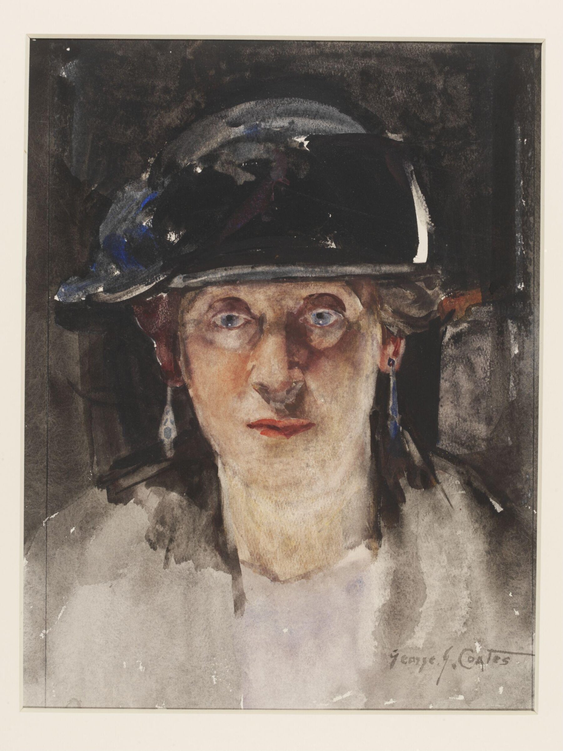Head of a Lady, George James Coates, ca. 1900-1930