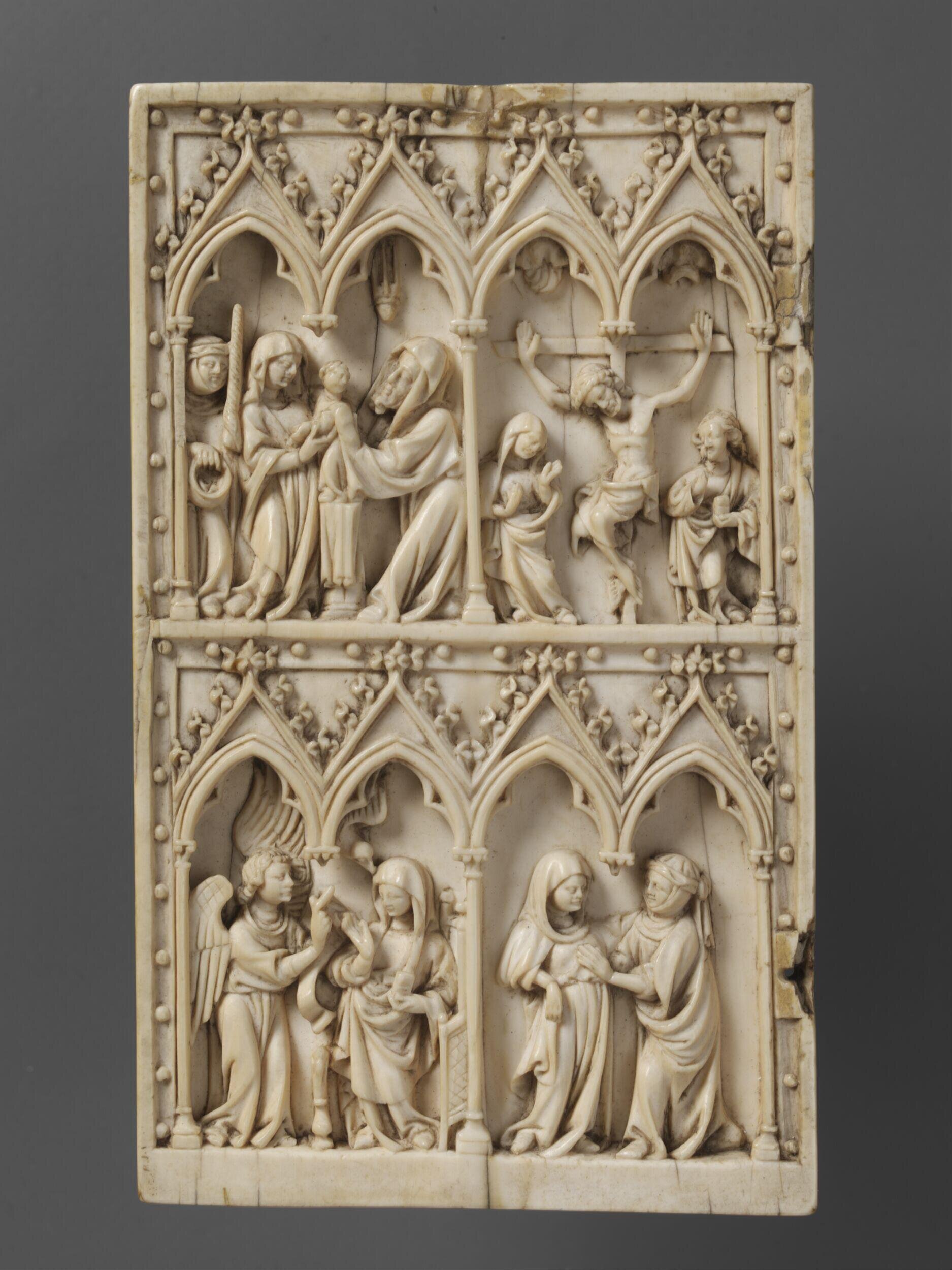 The Annunciation, the Visitation, the Presentation and the Crucifixion