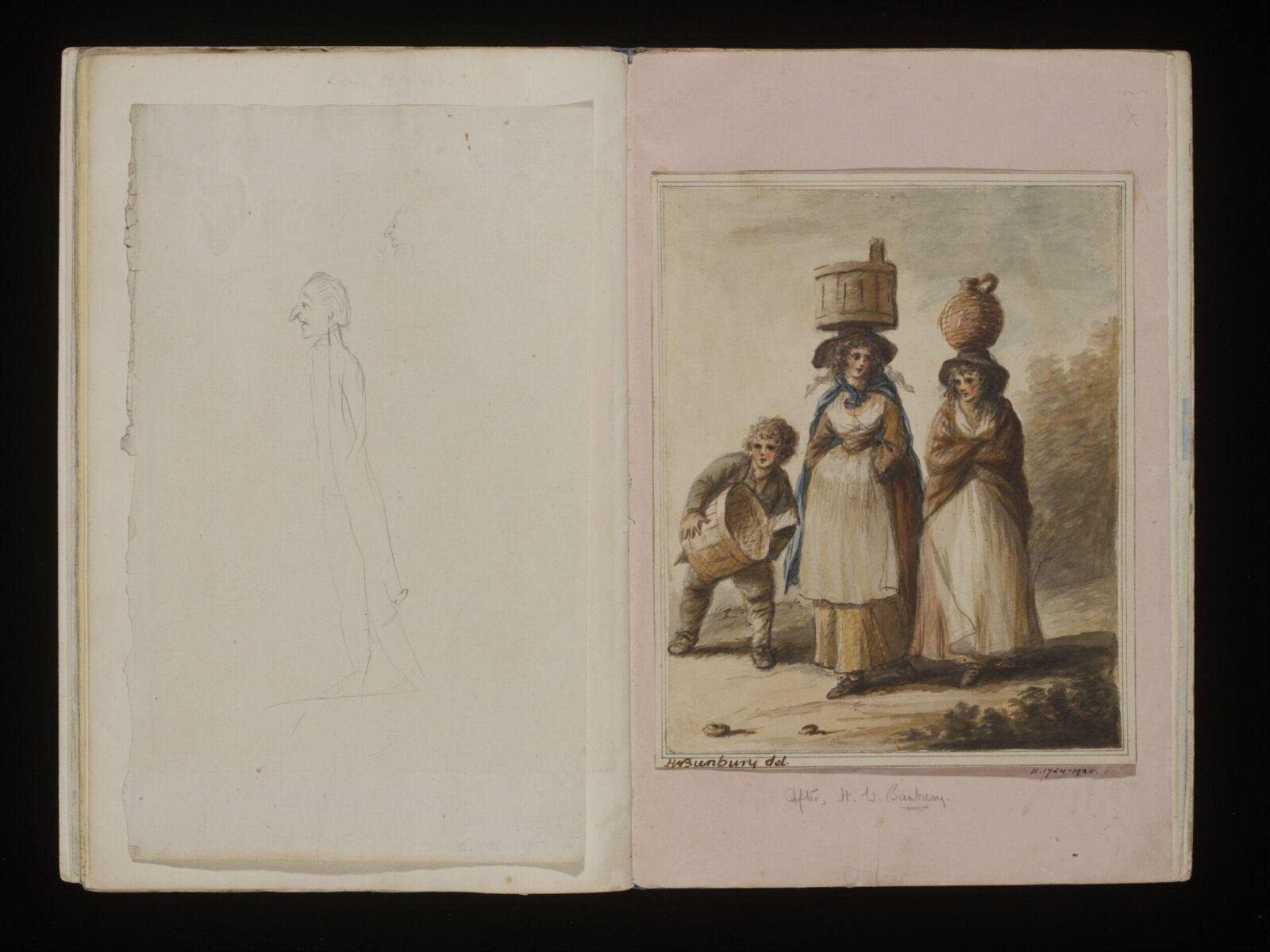 Sutherland Album, Bunbury, 1800-1825