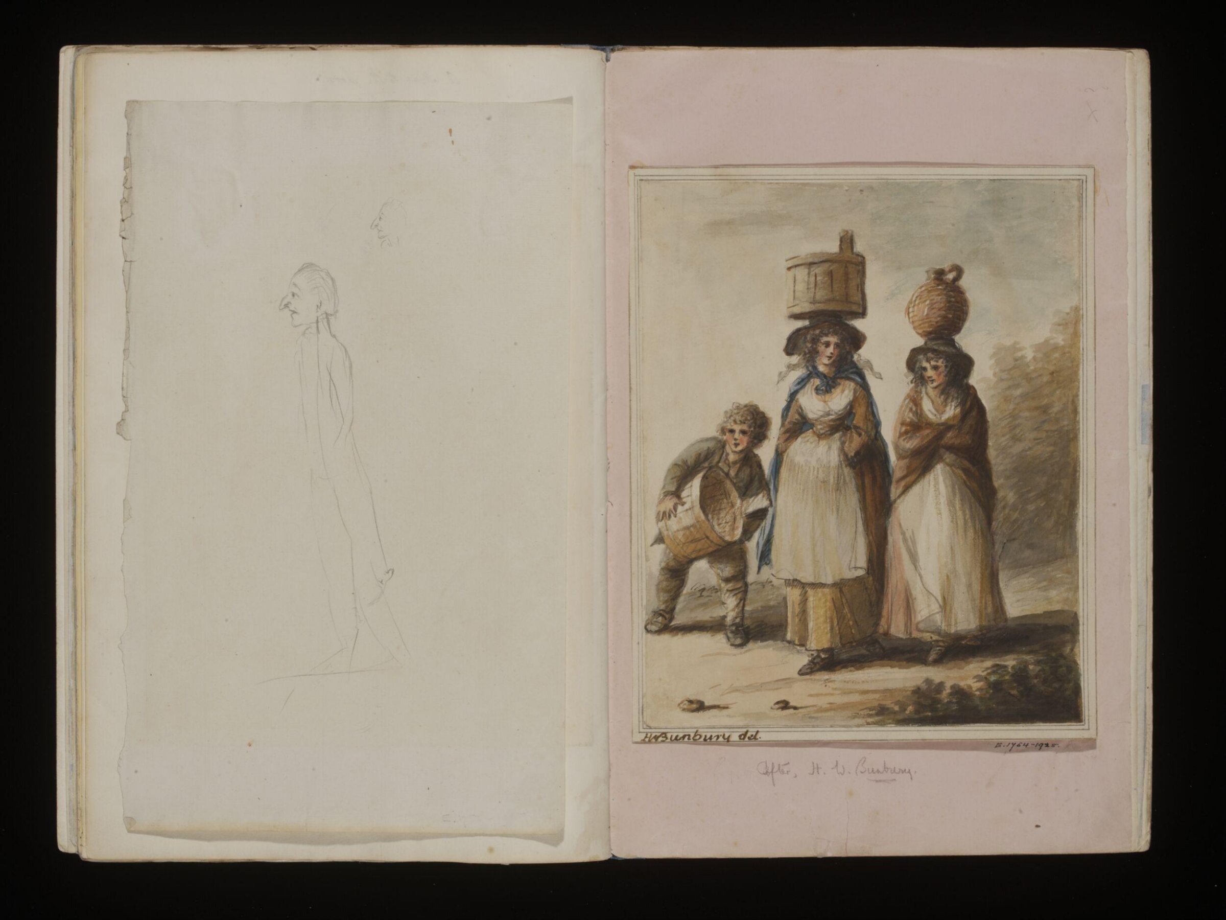 Sutherland Album, Bunbury, 1800-1825