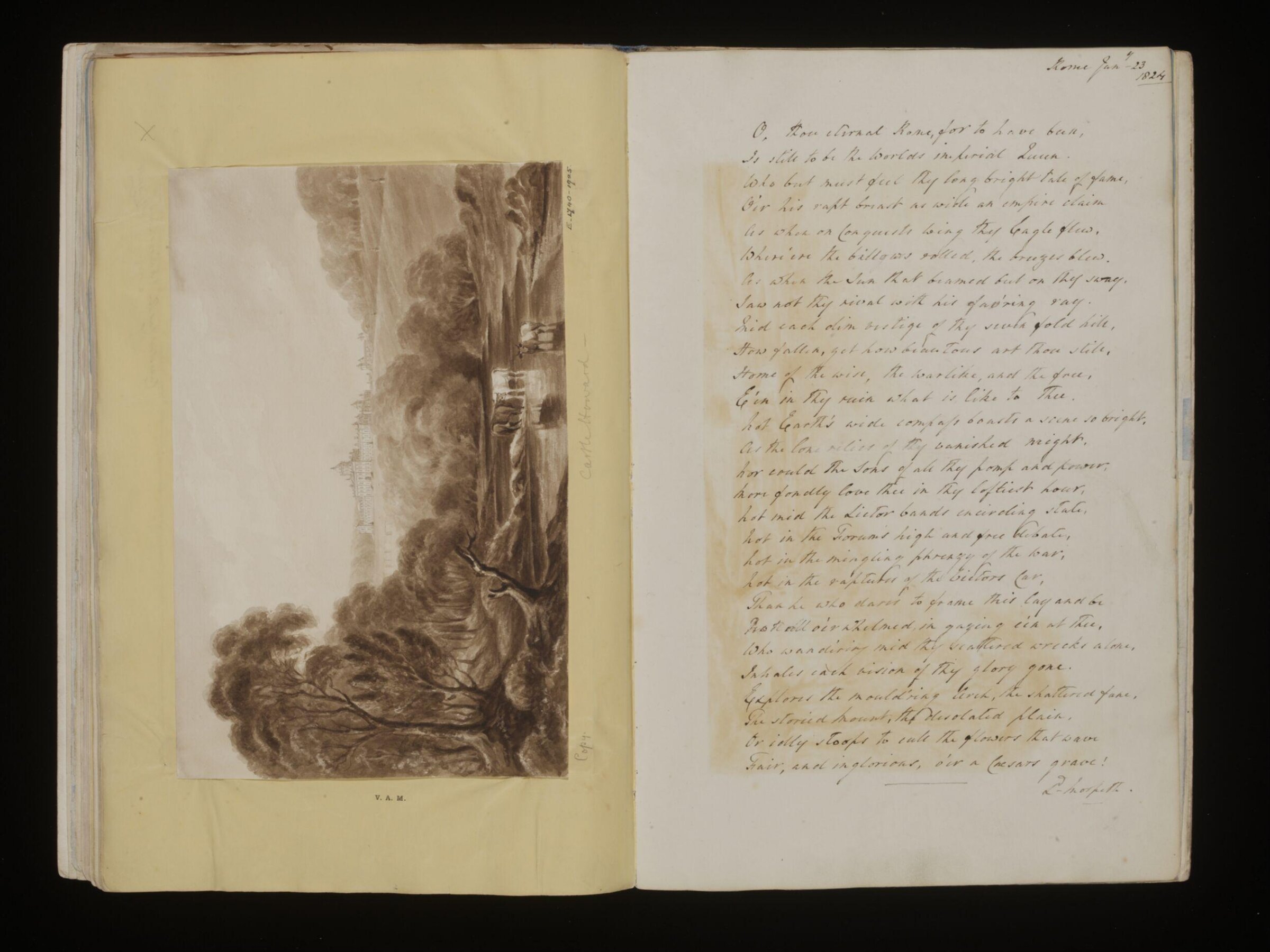 Sutherland Album, Sutherland, 1800-1825