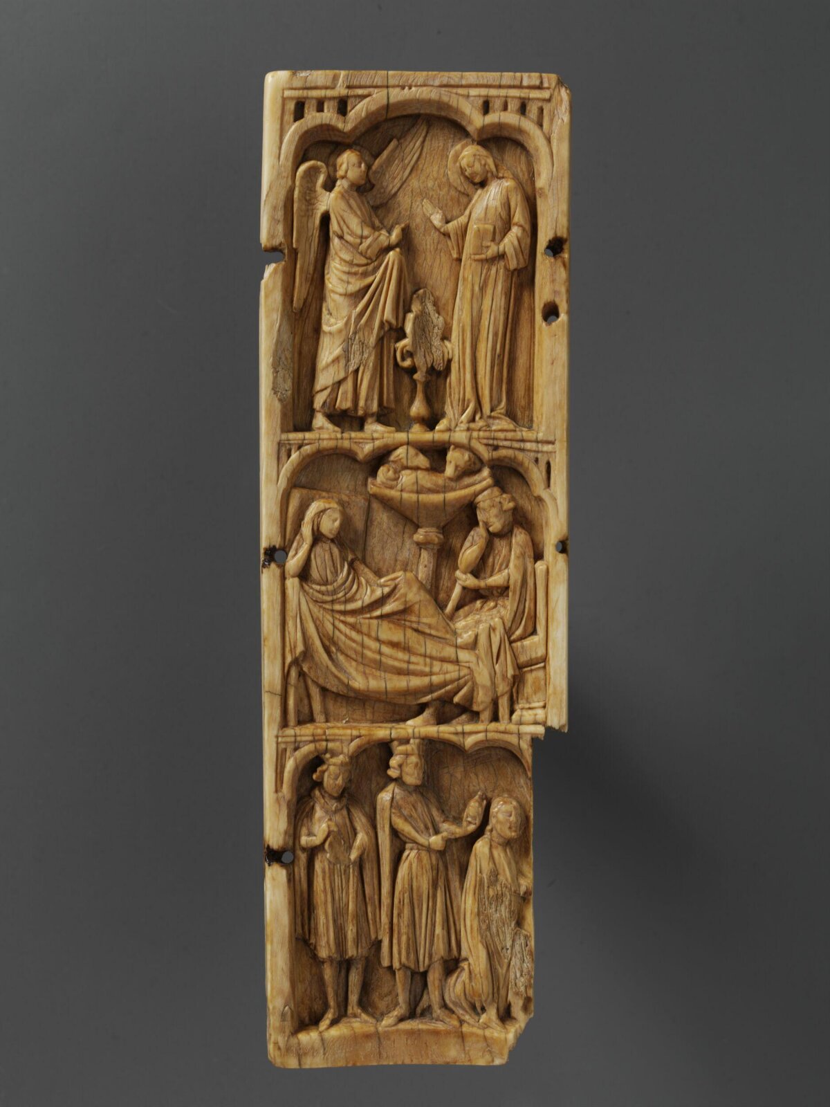 Wing of a Tabernacle Polyptych, ca. 1240-1250