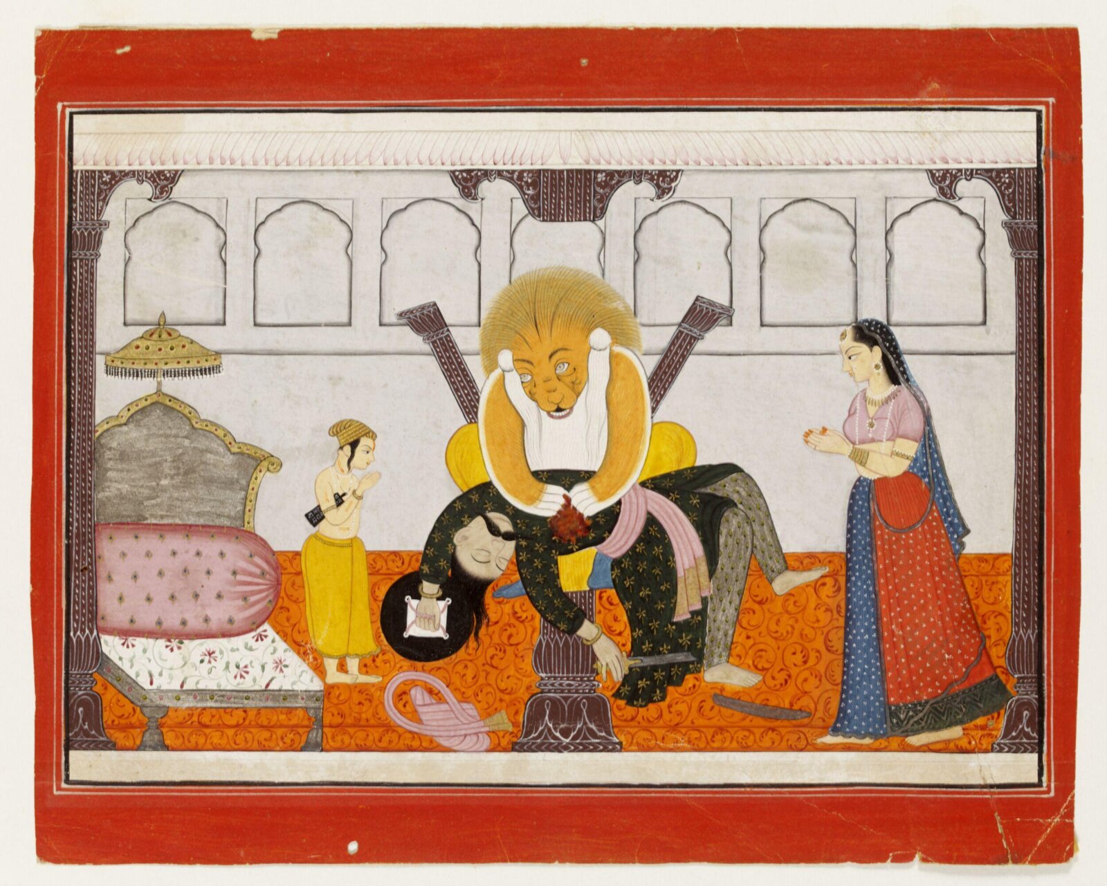 Vishnu as Narasinha, ca. 1770 - ca. 1780