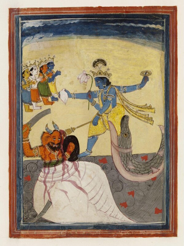 Vishnu as Matsya