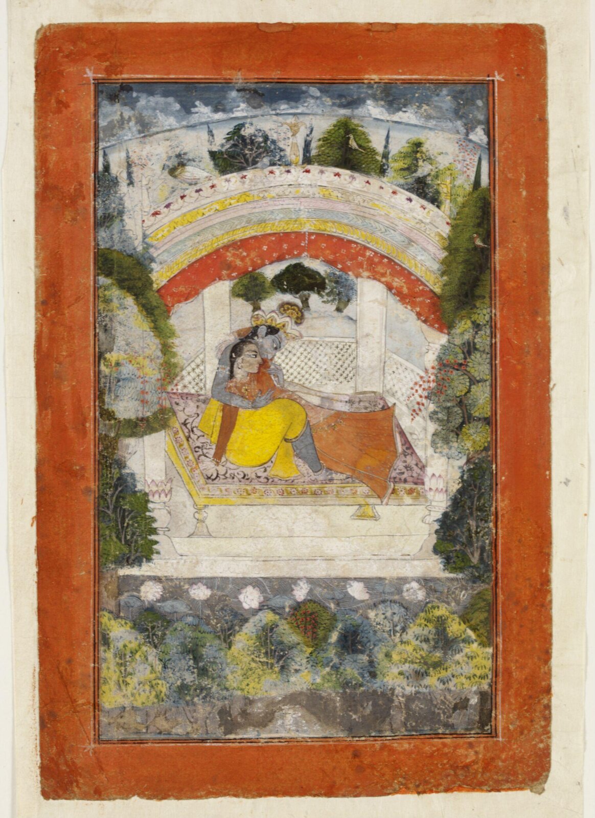 Radha and Krishna, ca. 1770