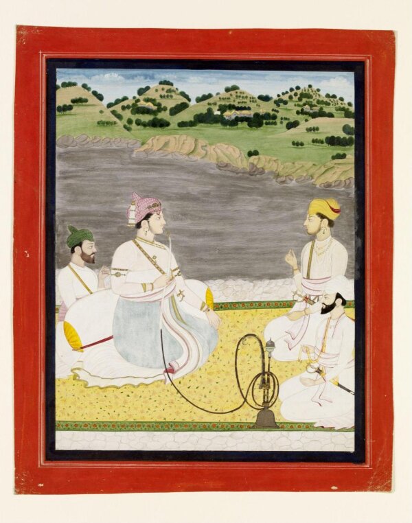 Raja Sansar Chand and Fateh Chand | Unknown | V&A Explore The Collections