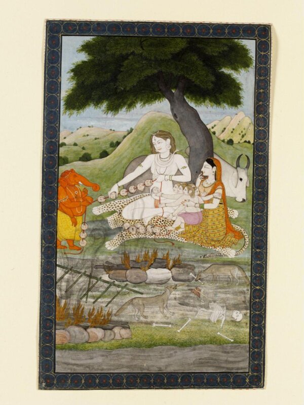 Shiva, Ganesh and Kartikeya