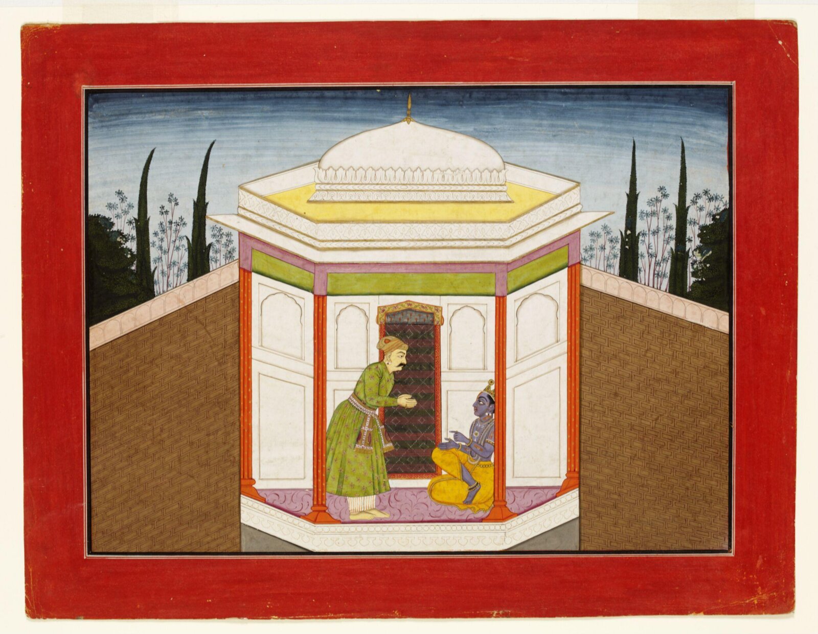 Krishna and Udho, ca. 1760 - ca. 1765