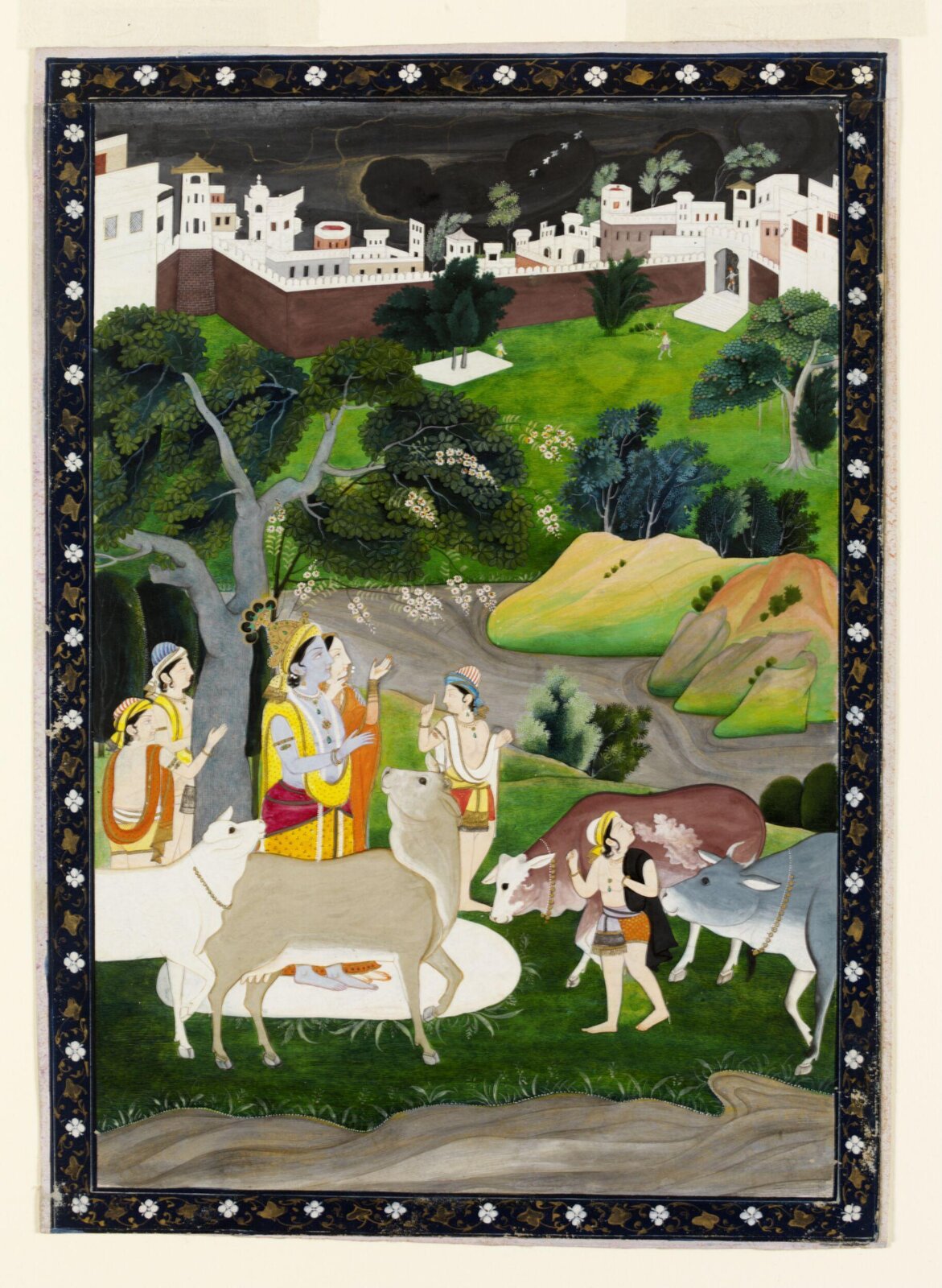 Radha and Krishna, early 20th century