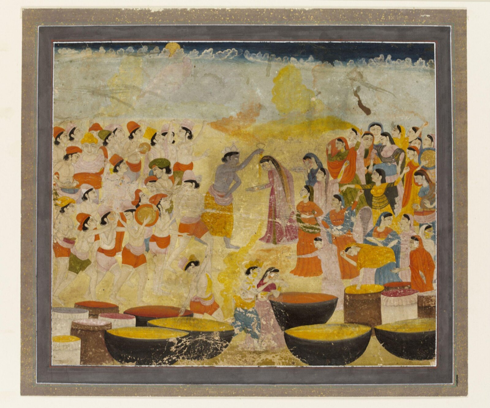 Radha and Krishna, mid 18th century